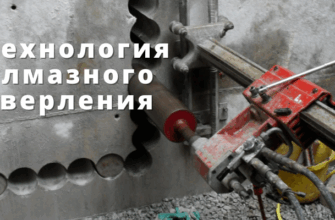Технология алмазного сверления