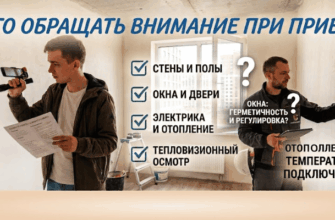 Приемка квартиры в новостройке